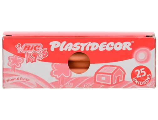 Lapices Plastidecor unicolor carne-27 caja con 25 lapices 8169751, imagen 2 mini