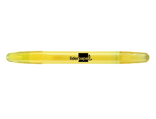 Marcador de cera gel Liderpapel fluorescente color amarillo 10737 , amarillo fluor, imagen 2 mini