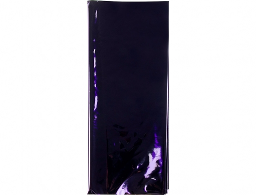 Papel celofan Liderpapel 50x70 cm 22g m2 bolsa de 5 hojas violeta 75023, imagen 3 mini