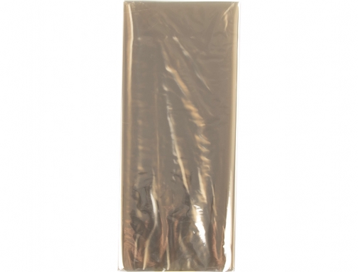 Papel celofan Liderpapel 50x70 cm 22g m2 bolsa de 5 hojas transparente 75026, imagen 3 mini