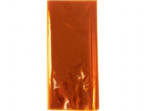 Papel celofan Liderpapel 50x70 cm 22g m2 bolsa de 5 hojas amarillo 75027, imagen 3 mini