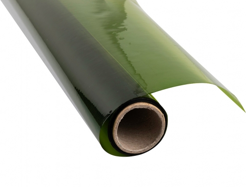 Papel celofan Liderpapel rollo verde 0,60 x 10 mt 20687, imagen 3 mini