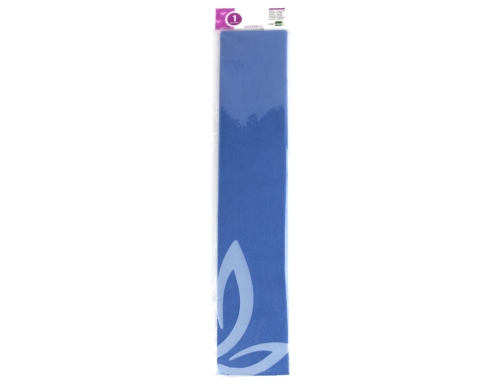 Papel crespon Liderpapel 50 cm x 2.5m 34g m2 azul 24274, imagen 2 mini