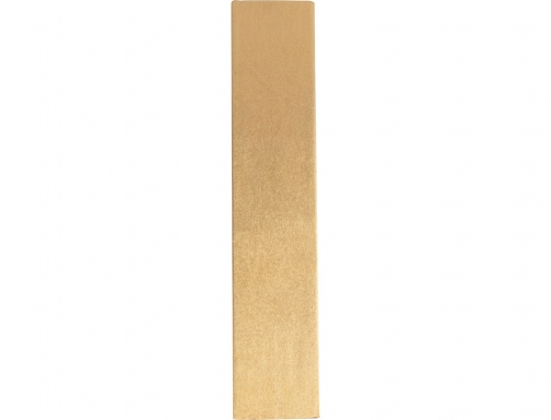 Papel crespon Liderpapel 50 cm x 2.5m metalizado oro 35746, imagen 3 mini