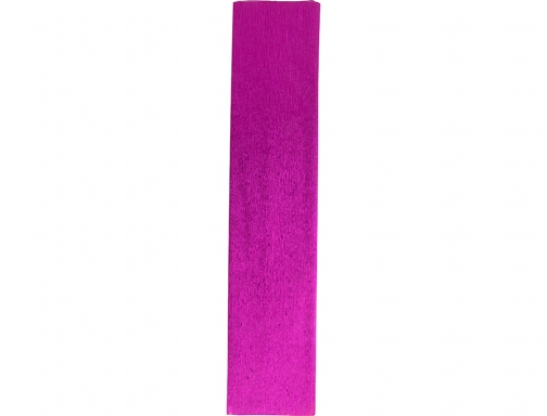 Papel crespon Liderpapel 50 cm x 2.5m metalizado rosa 35749, imagen 3 mini