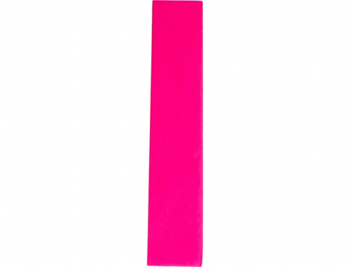 Papel crespon Liderpapel 50 cm x 2,5 m 34g m2 rosa fluorescente 78485, imagen 3 mini