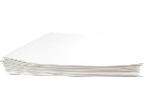 Papel seda 52x76 cm 18 gr blanco paquete de 500 hojas Liderpapel 05745, imagen 3 mini