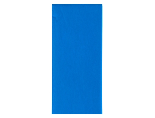 Papel seda Liderpapel 52x76cm 18g m2 bolsa de 5 hojas azul 36072, imagen 3 mini