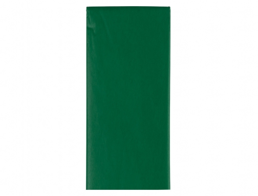 Papel seda Liderpapel 52x76cm 18g m2 bolsa de 5 hojas verde oscuro 72798, imagen 3 mini