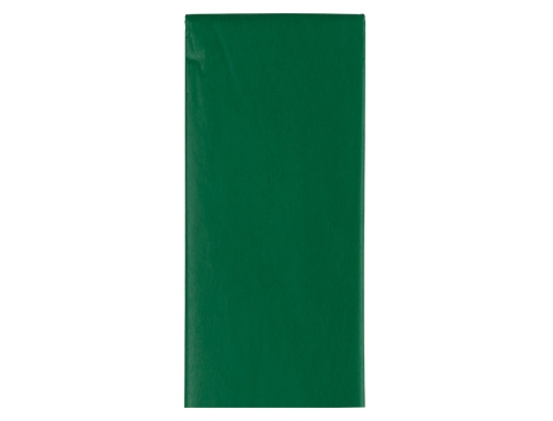 Papel seda Liderpapel 52x76cm 18g m2 bolsa de 5 hojas verde oscuro 72798, imagen 3 mini