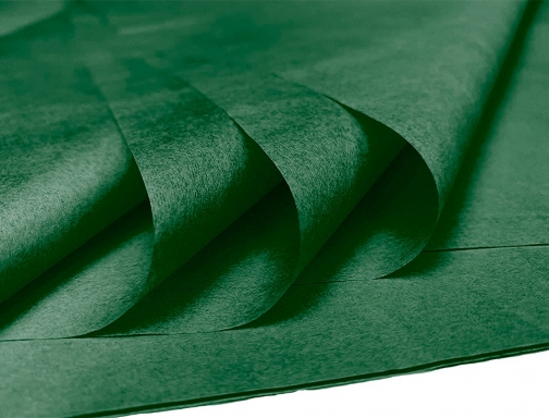 Papel seda Liderpapel 52x76cm 18g m2 bolsa de 5 hojas verde oscuro 72798, imagen 5 mini