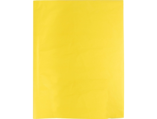 Papel seda Liderpapel amarillo 52x76 cm 18 gr paquete de 25 hojas 22238, imagen 3 mini