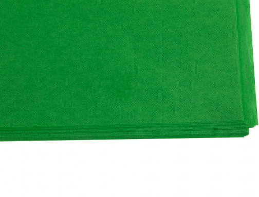 Papel seda Liderpapel verde medio 52x76 cm 18 gr paquete de 25 22237, imagen 4 mini