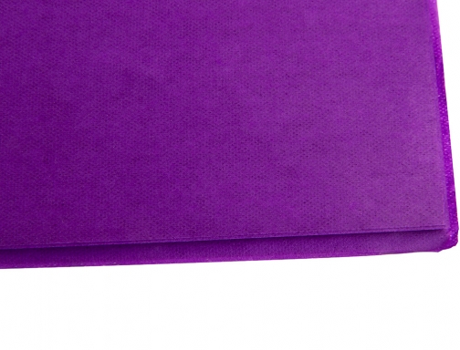 Papel seda Liderpapel violeta 52x76 cm 18 gr paquete de 25 hojas 22235, imagen 4 mini