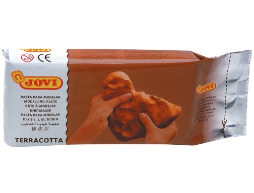 Pasta para modelar Alpino de 500 grs. terracota