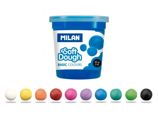 Pasta Milan para modelar soft dough basic 85 g caja de 10 913510B , surtidos, imagen 4 mini