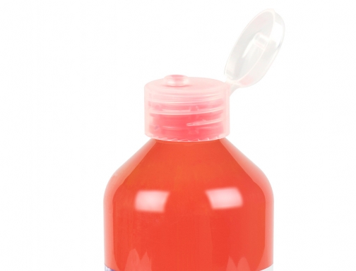 Pintura dedos Liderpapel botella de 500 ml rojo 09778, imagen 4 mini