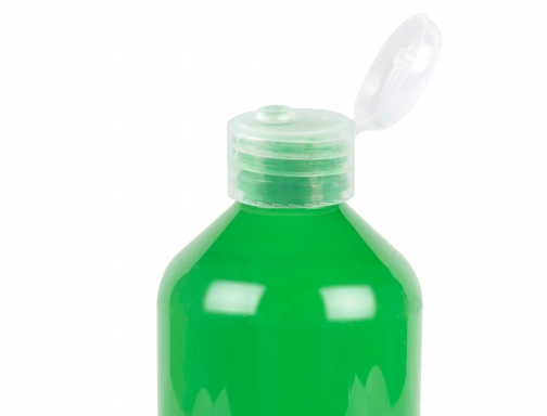 Pintura dedos Liderpapel botella de 500 ml verde 09779, imagen 4 mini