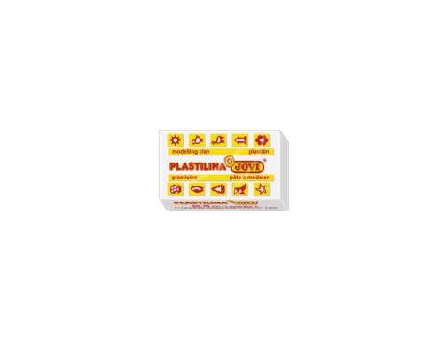 Plastilina Jovi 70 blanca unidad tamao pequeo 70-01 , blanco, imagen 2 mini