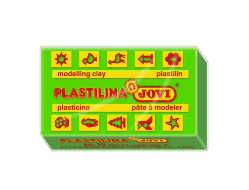 Plastilina Jovi 70 verde claro unidad tamao pequeo 70-10, imagen 2 mini