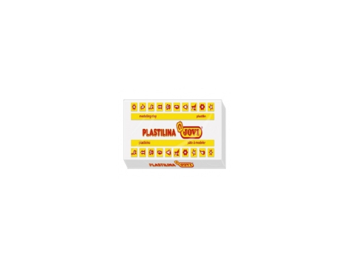 Plastilina Jovi 72 Blanco Unid 7201, imagen 2 mini