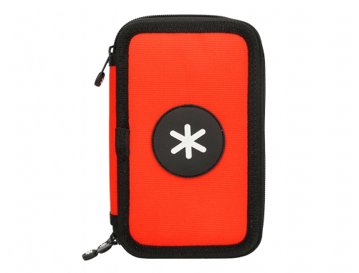 Plumier escolar Antartik triple color rojo 36 piezas TK77, imagen 2 mini