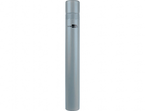 Portaplanos plastico Liderpapel diametro 6 cm extensible hasta 80 gris 36141, imagen 2 mini