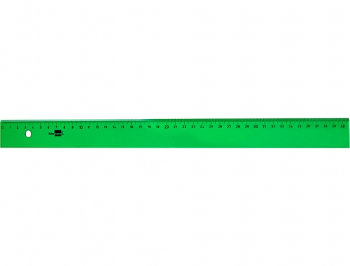 Regla Liderpapel 40 cm acrilico verde 43380, imagen 2 mini
