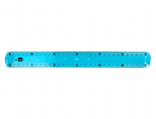 Regla Liderpapel plastico flexible 30 cm colores surtidos 169694, imagen 4 mini