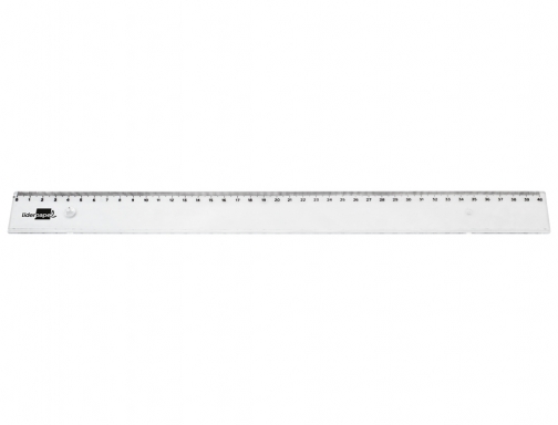 Regla Liderpapel plastico irrompible transparente 40 cm 11349, imagen 2 mini