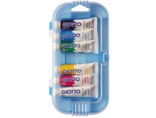 Tempera Giotto 7,5 ml estuche 6 colores surtidos F30360000, imagen 2 mini