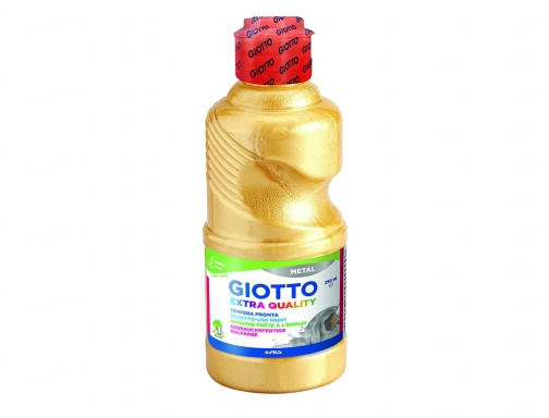 Tempera liquida Giotto escolar 250 ml metalizada oro F53140100, imagen 2 mini