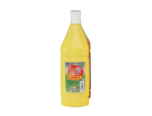 Tempera liquida Jovi escolar 1000 ml amarillo claro 51102, imagen 2 mini