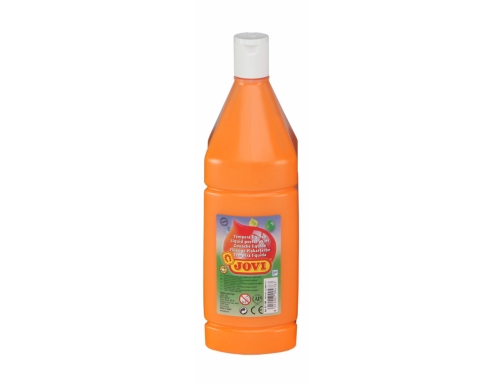 Tempera liquida Jovi escolar 1000 ml naranja 51106, imagen 2 mini