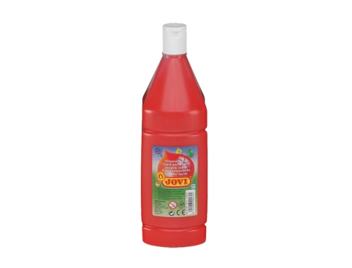 Tempera liquida Jovi escolar 1000 ml bermellon 51107, imagen 2 mini