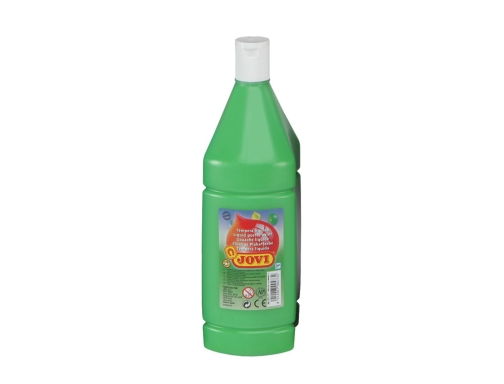 Tempera liquida Jovi escolar 1000 ml verde medio 51117, imagen 2 mini