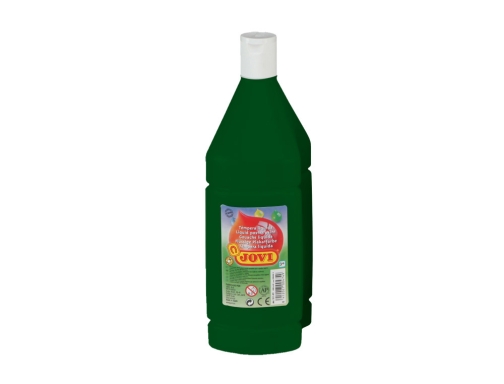 Tempera liquida Jovi escolar 1000 ml verde oscuro 51119, imagen 2 mini