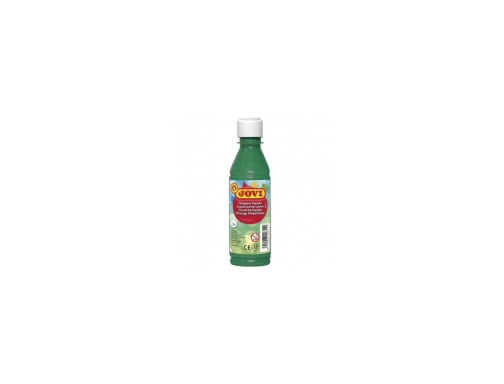 Tempera liquida Jovi escolar 250 ml verde oscuro 50219, imagen 2 mini