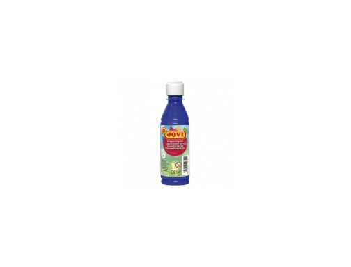 Tempera liquida Jovi escolar 250 ml azul ultramar 50224, imagen 2 mini