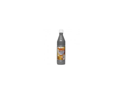 Tempera liquida Jovi escolar 500 ml plata 50637, imagen 2 mini