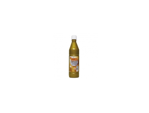 Tempera liquida Jovi escolar 500 ml oro 50638, imagen 2 mini