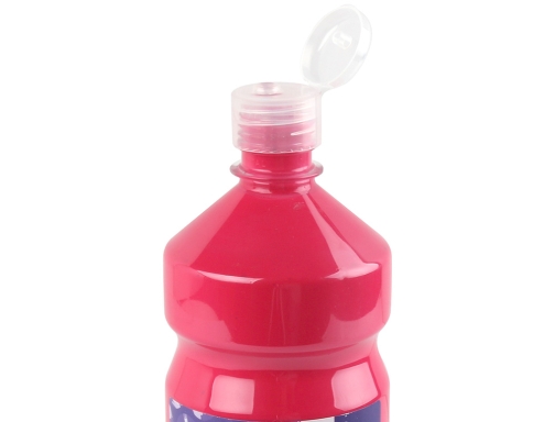 Tempera liquida Liderpapel escolar 1000 ml fucsia 59218, imagen 4 mini