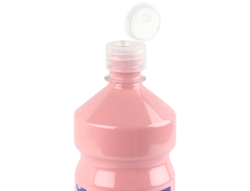 Tempera liquida Liderpapel escolar 1000 ml rosa 59219, imagen 4 mini