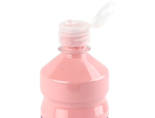 Tempera liquida Liderpapel escolar 500 ml rosa 59199, imagen 4 mini