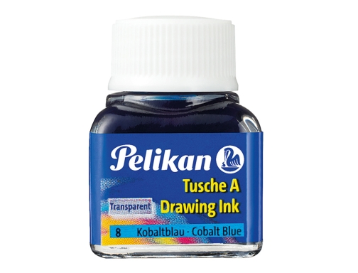 Tinta china Pelikan azul cobalto bote de 10 ml 201574, imagen 2 mini