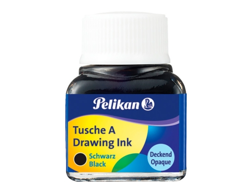 Tinta china Pelikan negra bote de 10 ml 201665, imagen 2 mini