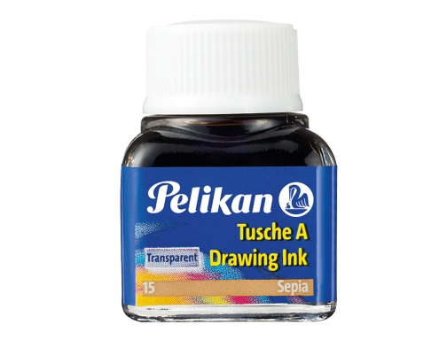 Tinta china Pelikan sepia bote de 10 ml 201640, imagen 2 mini