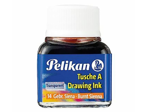 Tinta china Pelikan siena tostada bote de 10 ml 201632, imagen 2 mini