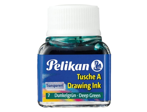 Tinta china Pelikan verde oscuro bote de 10 ml 201566, imagen 2 mini