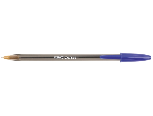 Boligrafo Bic cristal azul -unidad 8373609, imagen 2 mini